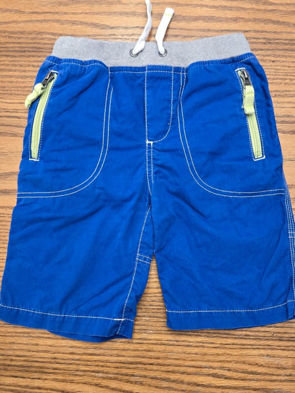 Mini Boden Cobalt Blue Adventure Shorts - Size 6 - Boys Summer Shorts.